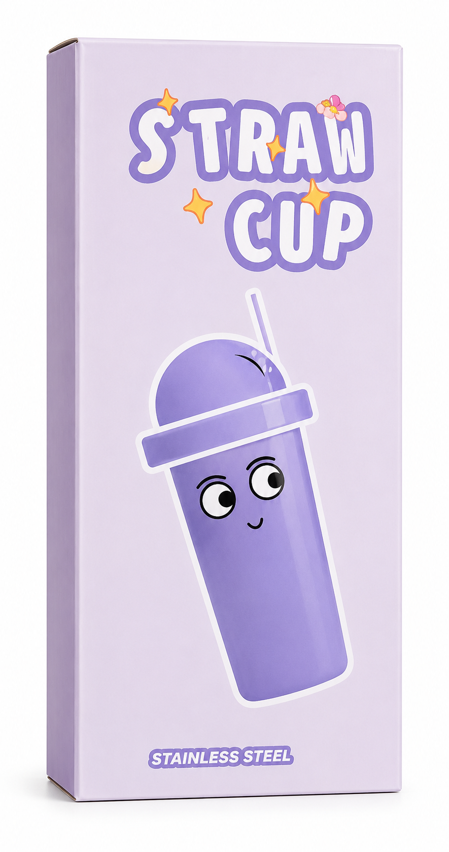 518ml Stainless Steel Straw Cup | Vacuum Insulated Tumbler with Straw | Reusable Travel Cup for Hot & Cold Drinks