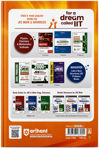 JEE Main & Advanced Chemistry | 49 Years JEE Advanced + 25 Years JEE Main | Chapterwise Topicwise Levelwise PYQs | Ranjeet Shahi | Arihant
