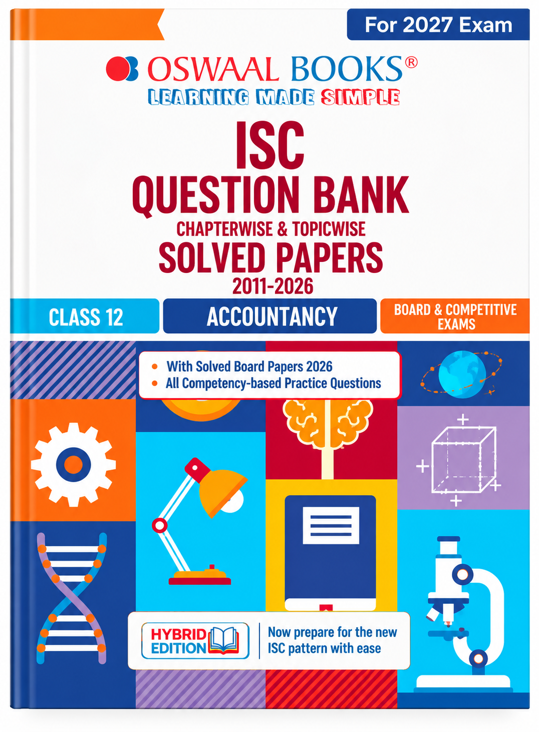 Oswaal Books ISC Class 12 Accountancy Question Bank Solved Papers 2027