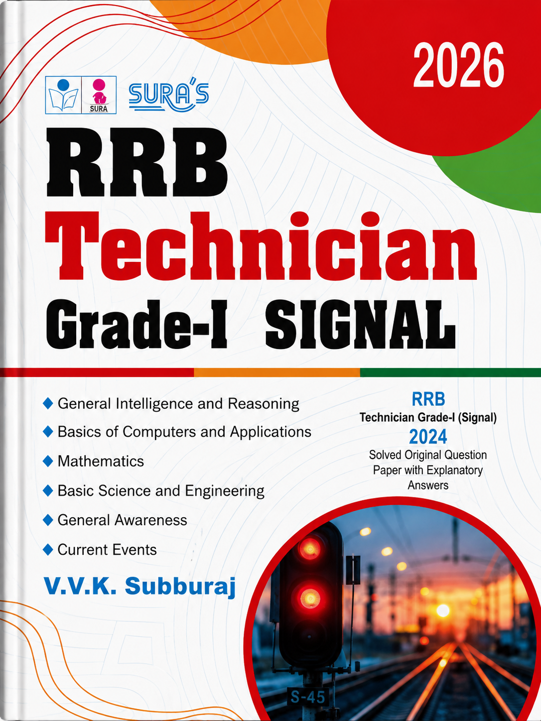Sura's RRB 2026 Technician Grade-I Signal Guide | Railway Technician Exam Book
