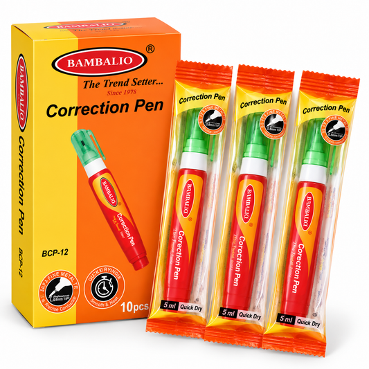 Bambalio BCP-12 Correction Pen | Pack of 3