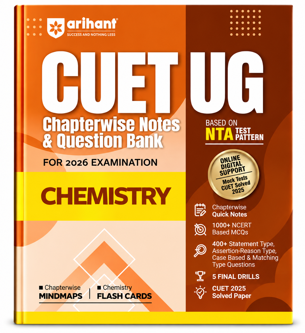 CUET UG Chapterwise Notes & Question Bank for 2026 Examination – Chemistry