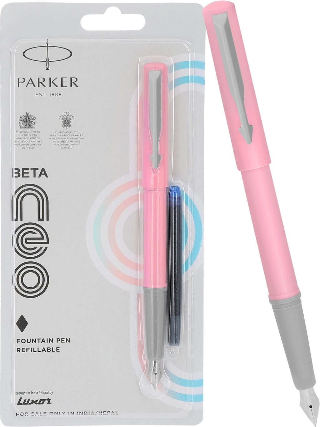 Parker Beta Neo Fountain Pen – Refillable | Premium Writing Pen | Parker Pen