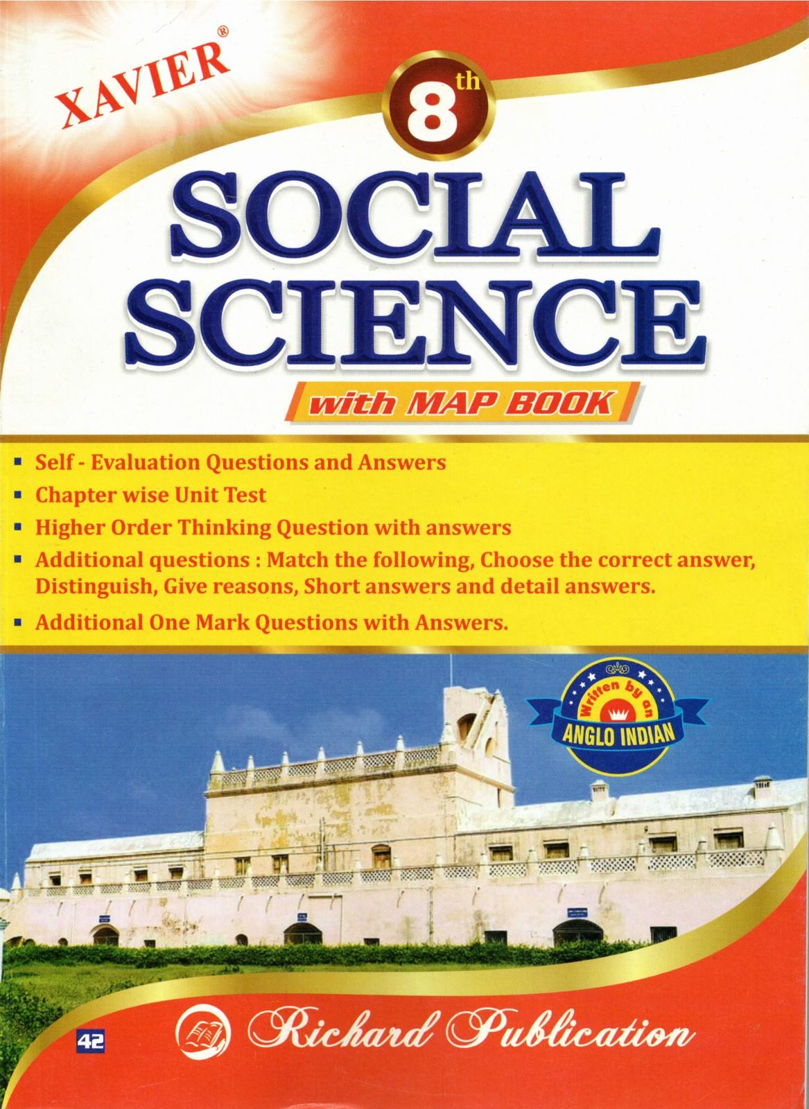 8th Xavier Social Science with Map Book