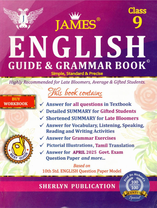 9th James English with Workbook