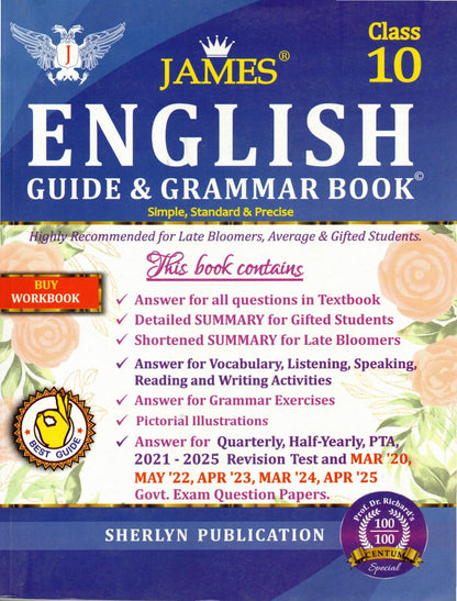 10th James English with Workbook