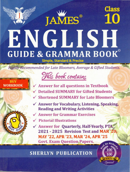 10th James English with Workbook