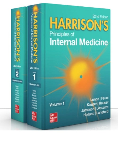 Harrison’s Principles Of Internal Medicine 22/e 2026 (2 Vols Set)