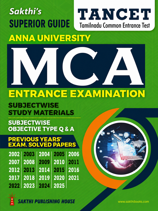TANCET Anna University MCA Entrance Examination – Superior Guide