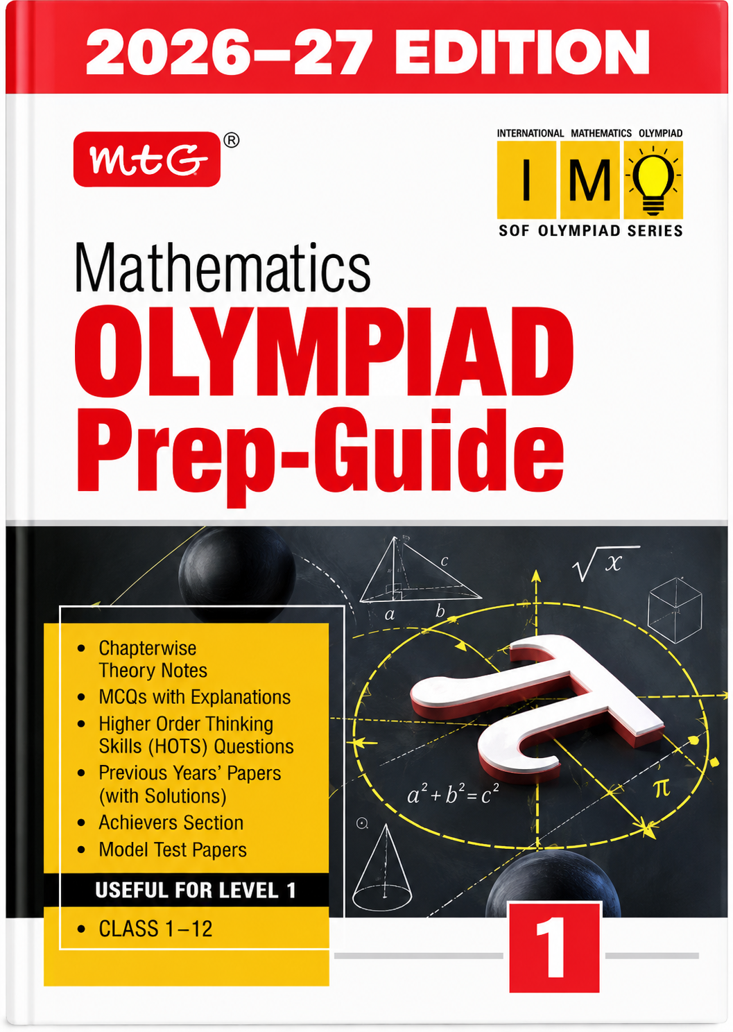 MTG Mathematics Olympiad Prep-Guide Class 1 | SOF IMO 2026–27