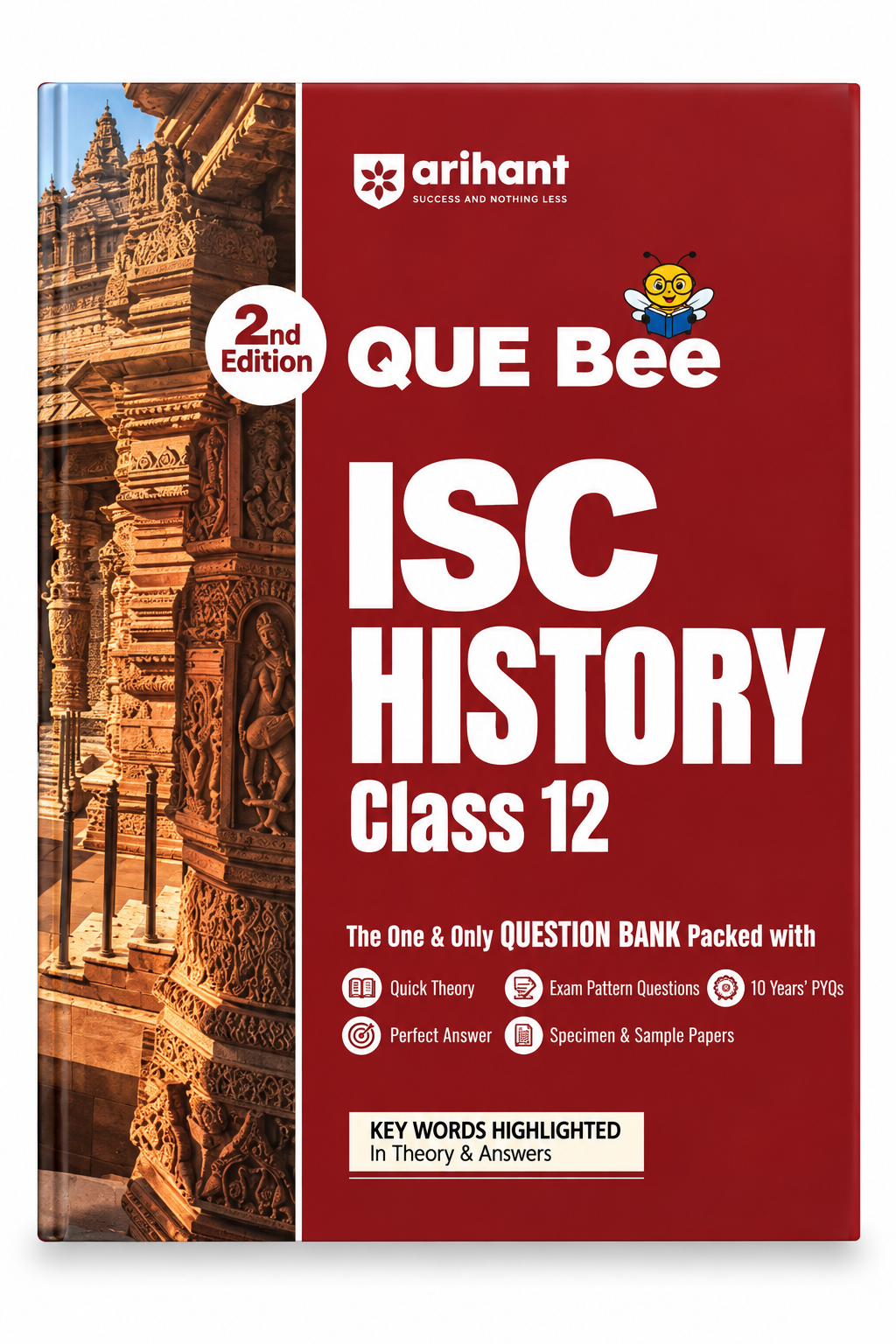 Arihant QUE Bee ISC History Class 12 Question Bank Paperback