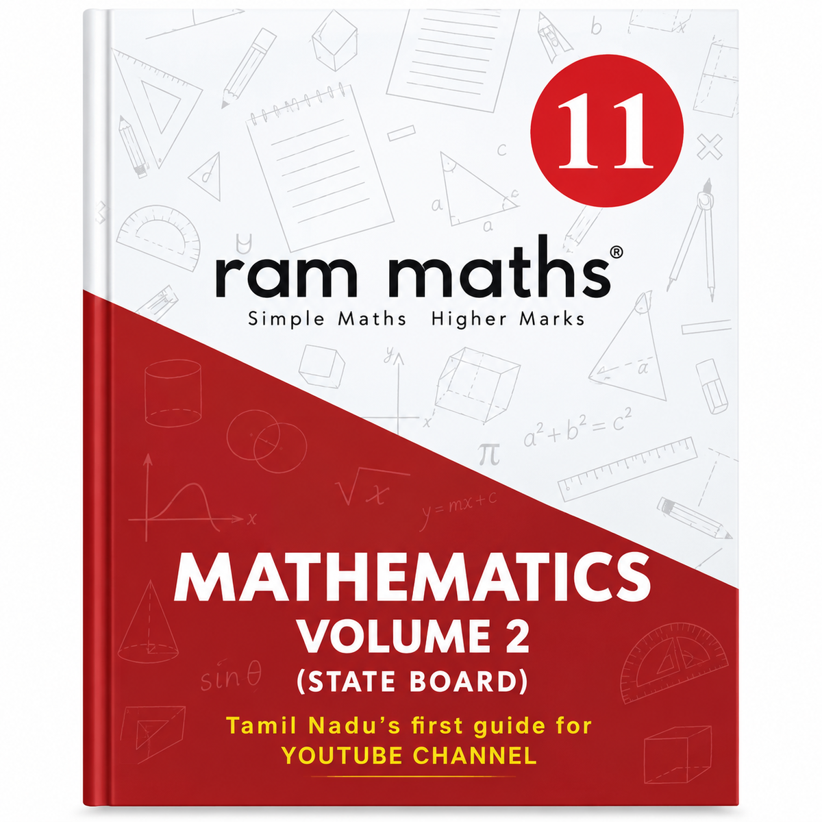 Ram Maths Mathematics Volume 2 Class 11 | State Board