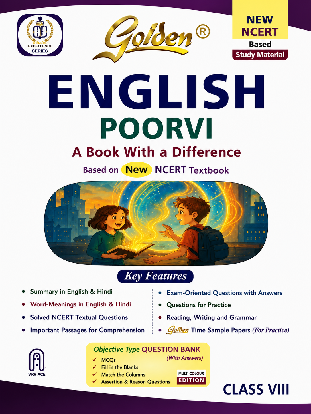 Golden English Poorvi – Class 8