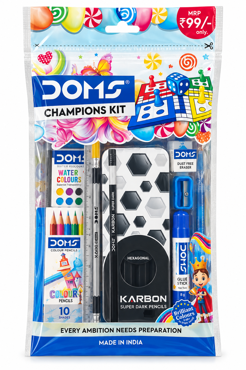 DOMS Champions Kit – Art & Colouring Kit