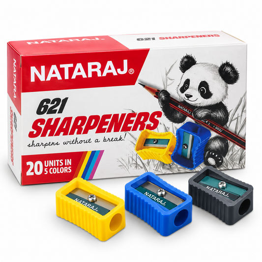 Nataraj 621 Pencil Sharpeners | Pack of 20