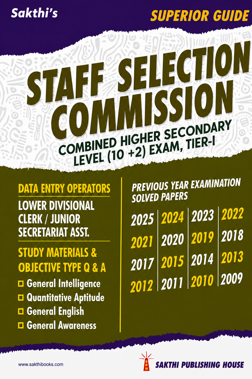 SSC Combined Higher Secondary Level (10+2) Examination Tier-I – Superior Guide