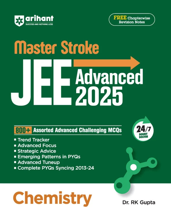 Master Stroke JEE Advanced 2025 Chemistry | 800+ Assorted Advanced Challenging MCQs | Arihant