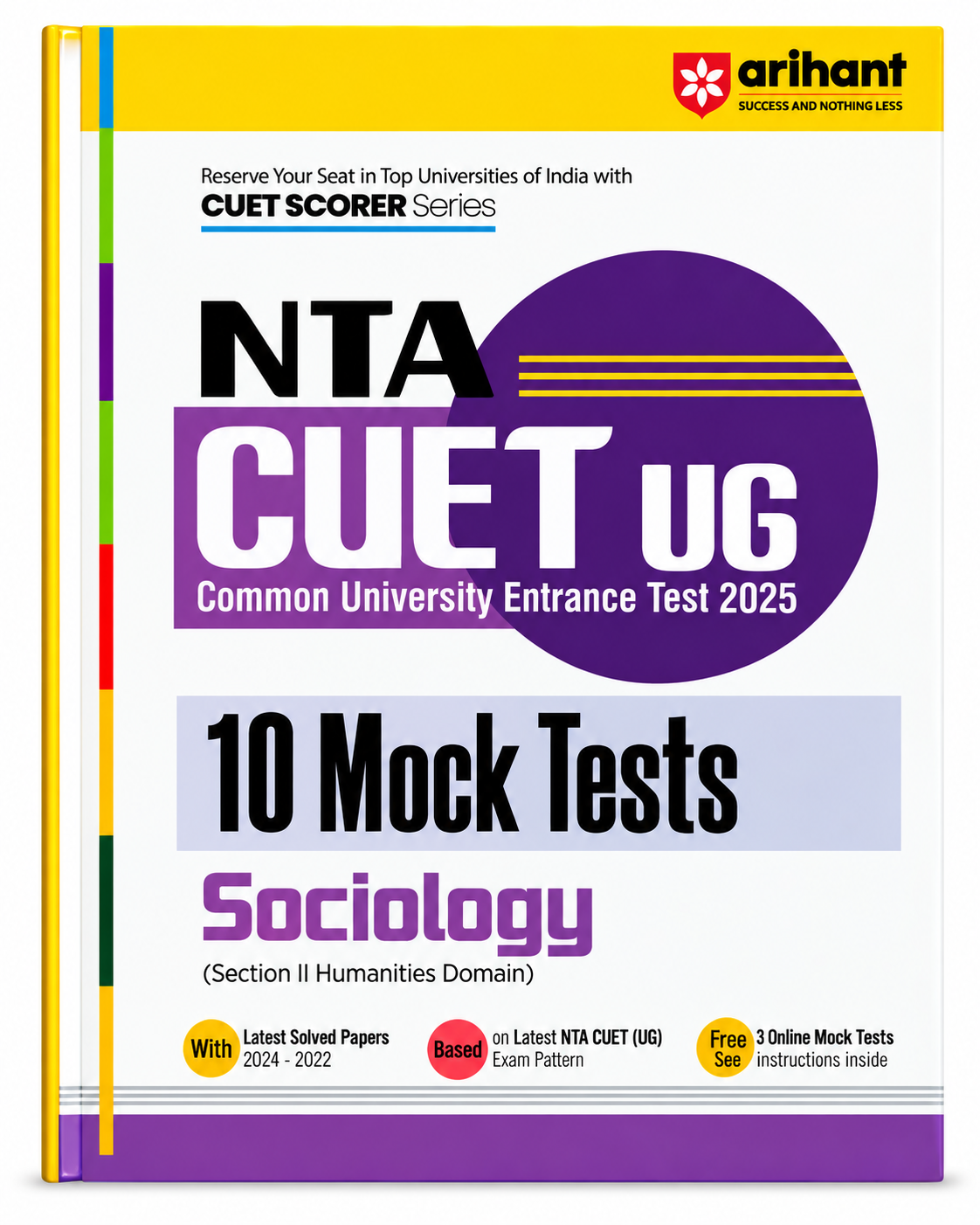 NTA CUET UG 2025 – 10 Mock Tests Sociology