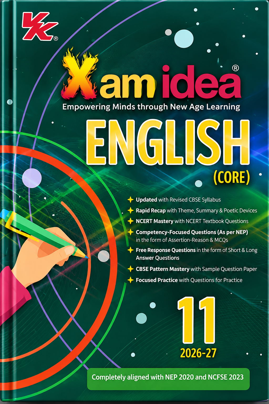 Xam idea English (Core) Class 11 – 2026–27 | CBSE