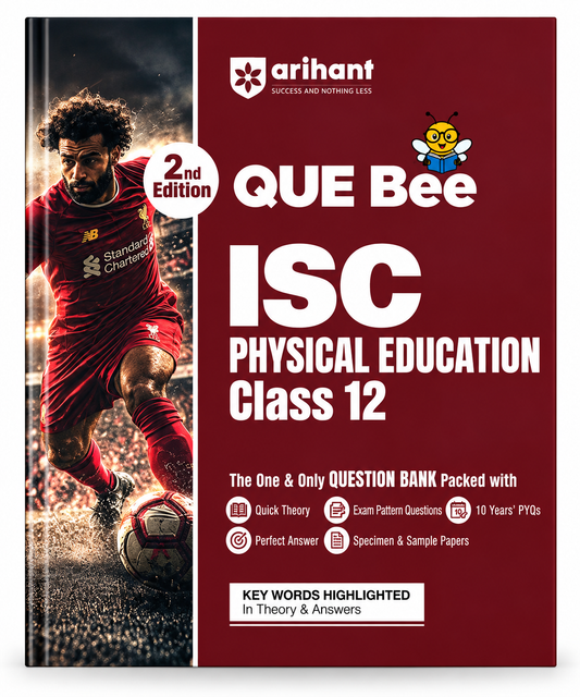 ISC Physical Education Class 12 QUE Bee Question Bank Arihant