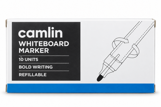 Camlin Whiteboard Marker – Bold Writing, 10 Units