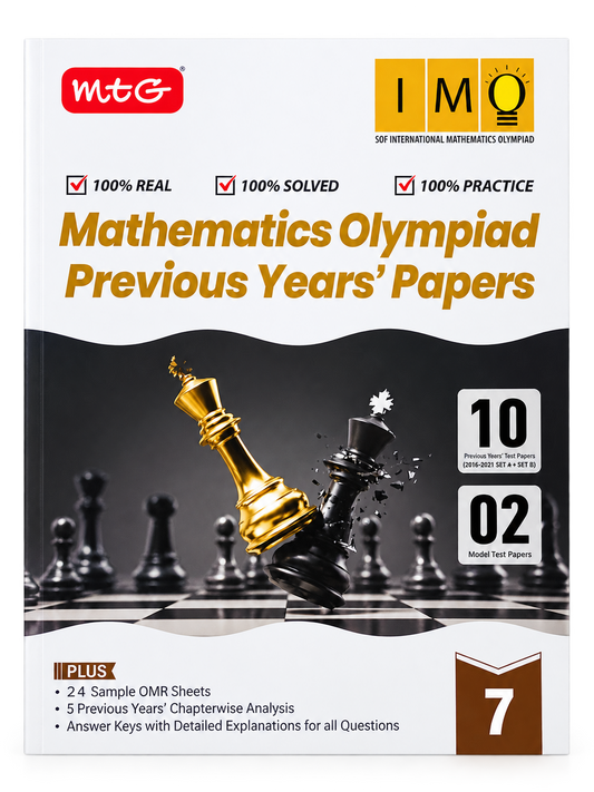 MTG Mathematics Olympiad Previous Years’ Papers – Class 7