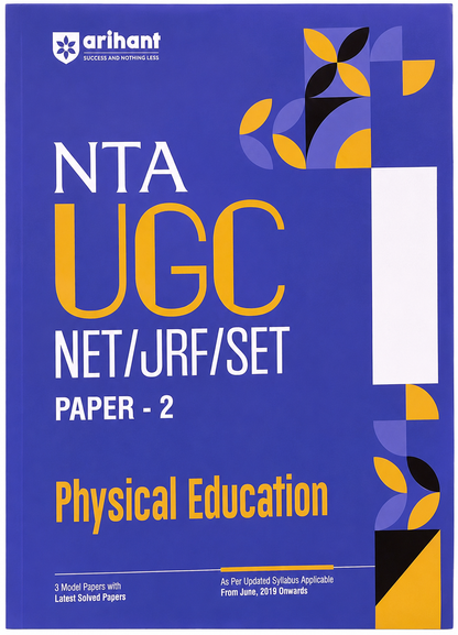 NTA UGC NET/JRF/SET Paper 2 Physical Education | Arihant | 3 Model Papers & Latest Solved Papers