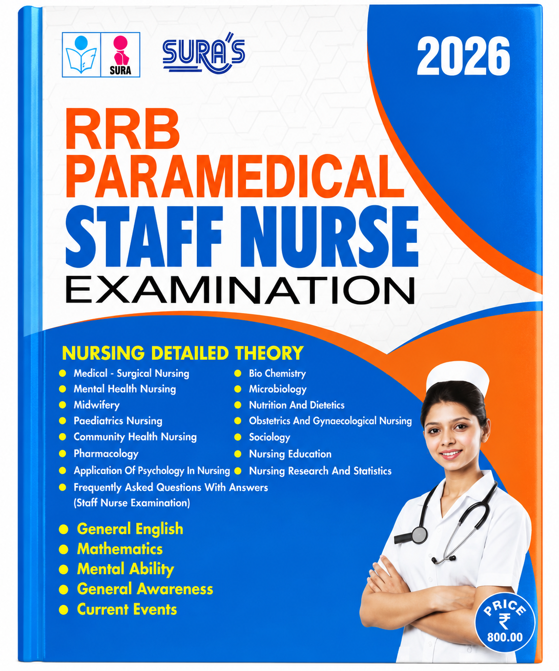 SURA'S RRB Paramedical Staff Nurse Examination 2026