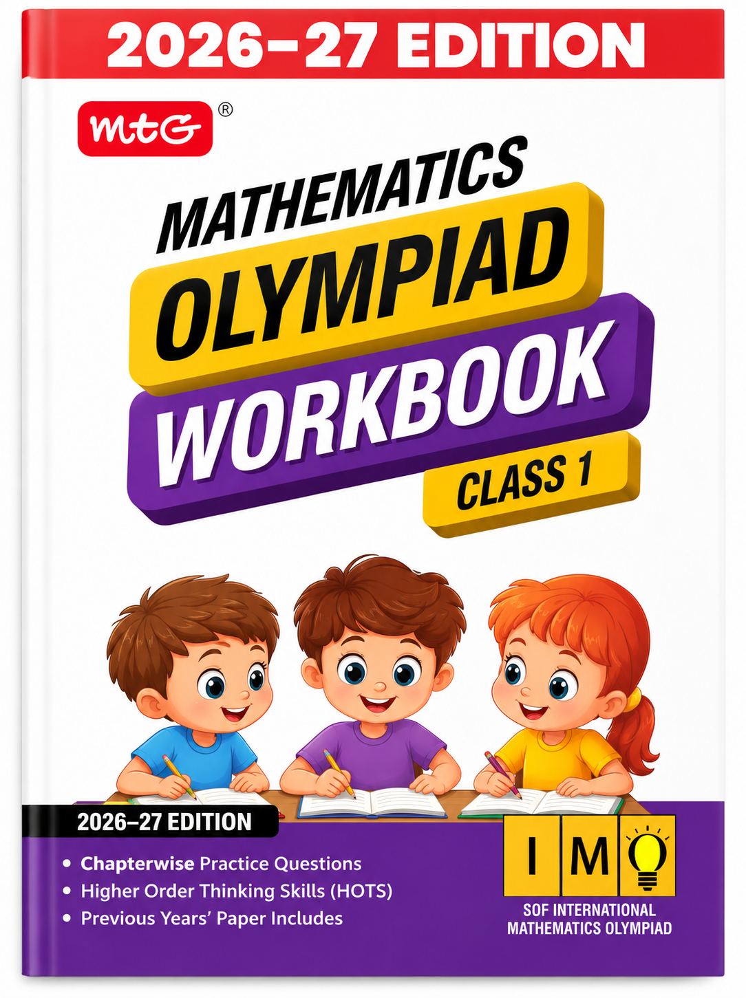 MTG Mathematics Olympiad Workbook Class 1 | 2026–27 Edition