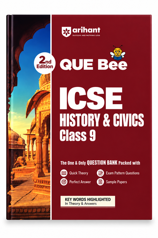 Arihant QUE Bee ICSE History and Civics Class 9 2nd Edition