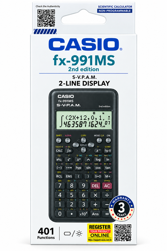 Casio fx-991MS 2nd Edition Scientific Calculator