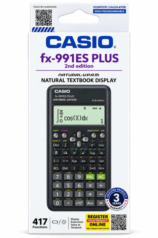 Casio fx-991ES PLUS 2nd Edition Scientific Calculator