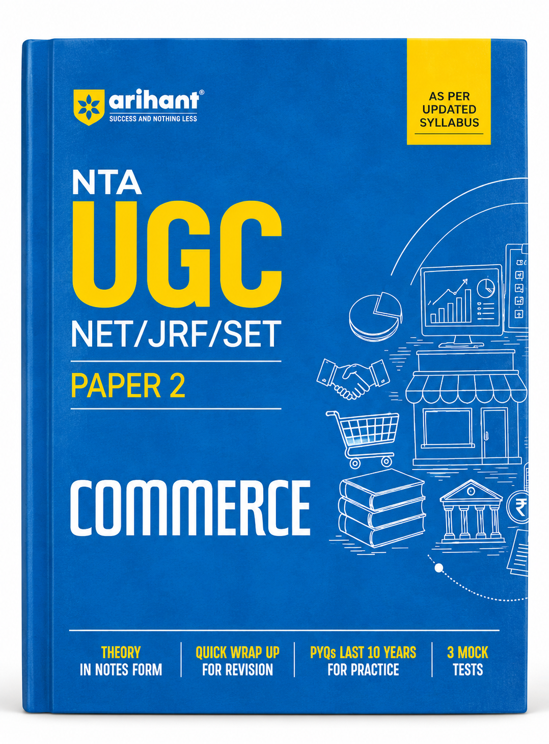 NTA UGC NET/JRF/SET Paper 2 Commerce – Arihant | Updated Syllabus