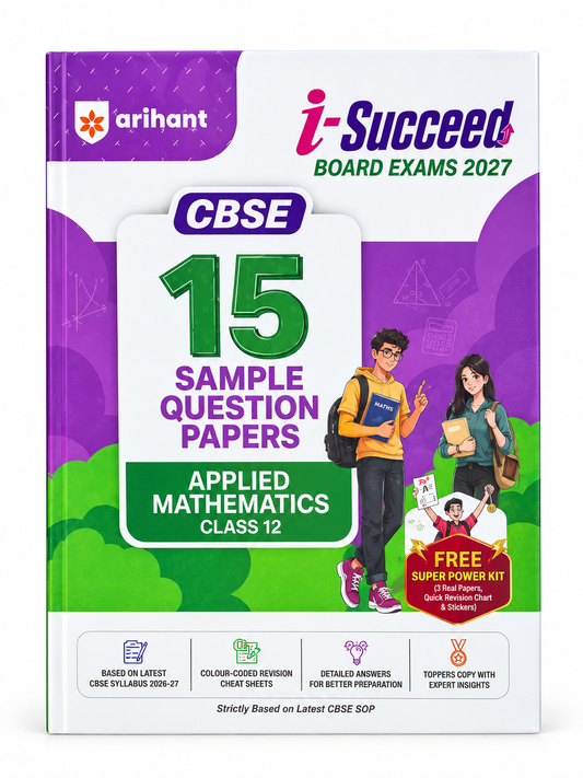 Arihant i-Succeed CBSE Class 12 Applied Mathematics – 15 Sample Question Papers 2027