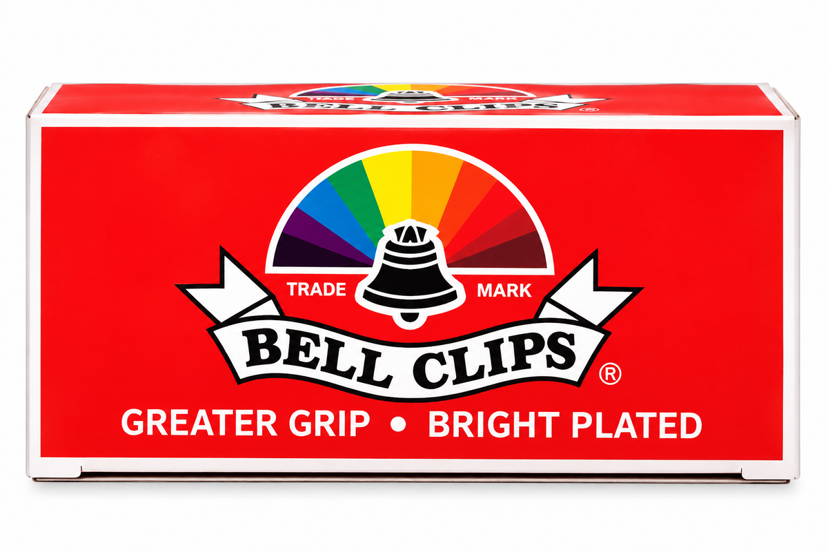 Bell Clips – Greater Grip, Bright Plated 50mm | 2 Pieces