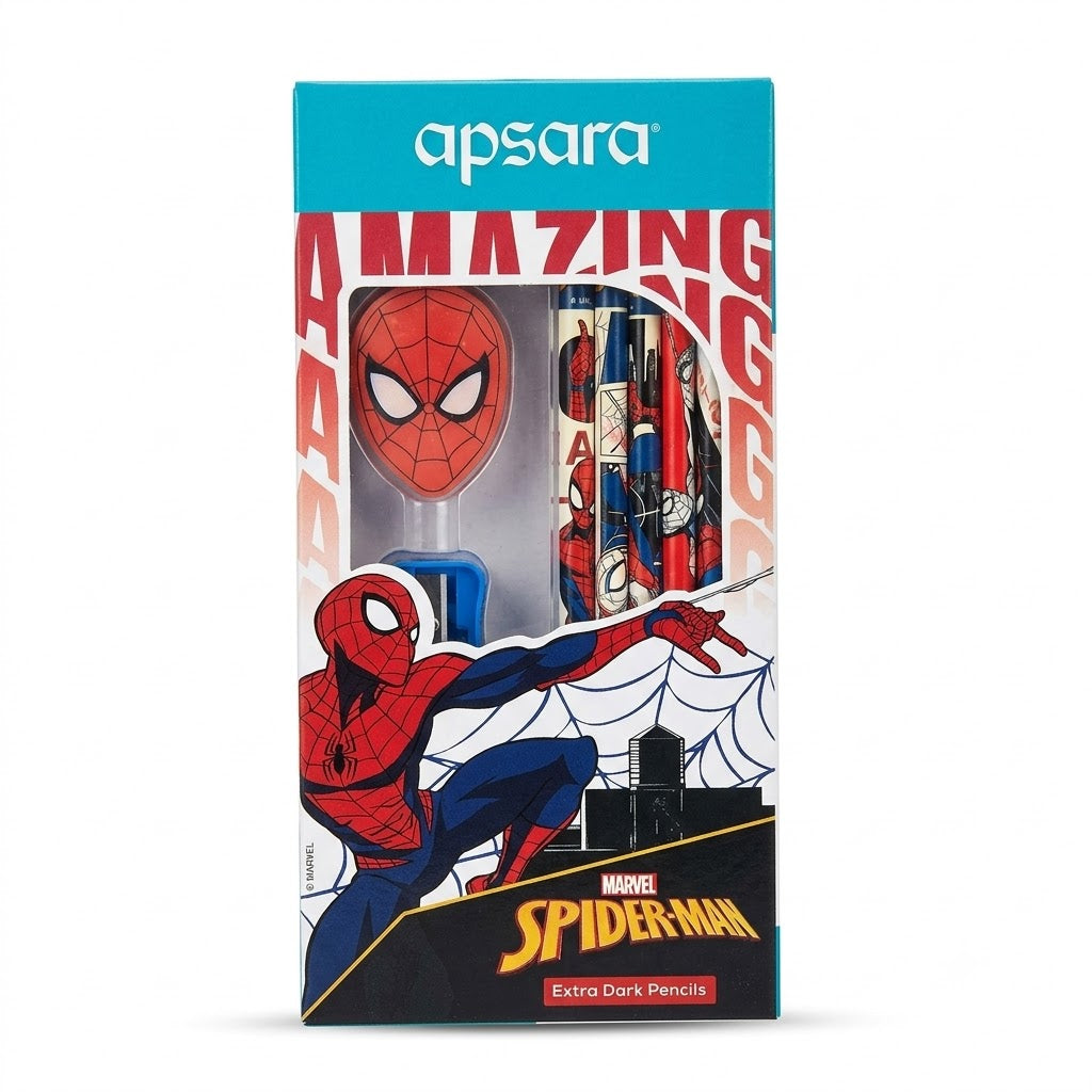 Apsara Marvel Spider-Man Extra Dark Pencils
