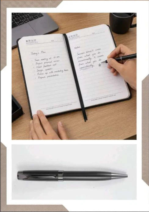 Vision Diaries V-912 Premium Corporate Gift Set – Executive A5 Diary