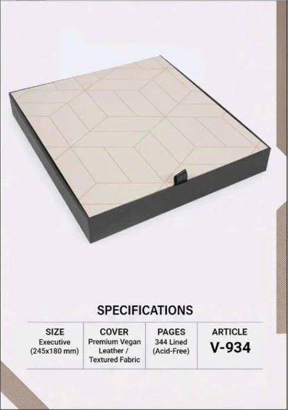 Vision Diaries V-934 Premium Corporate Gift Set – Executive Diary