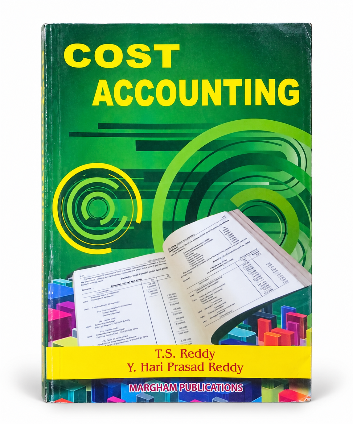 Cost Accounting textbook by T.S. Reddy and Y. Hari Prasad Reddy, Margham Publications