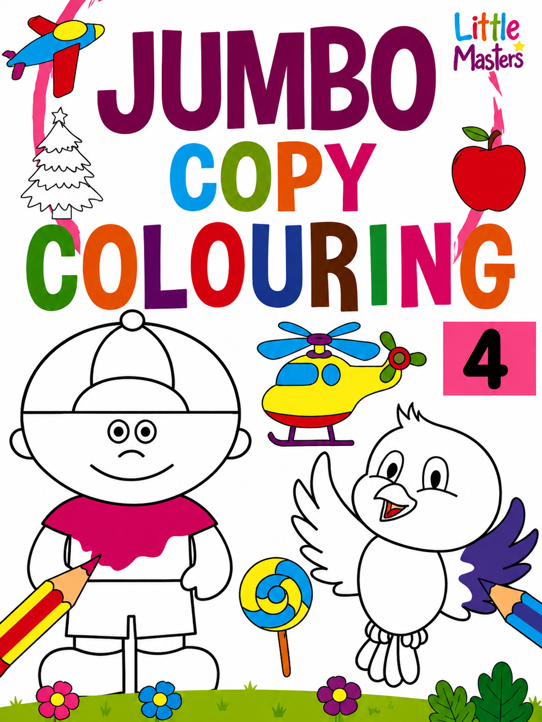 Little Masters Jumbo Copy Colouring – 4