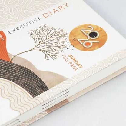 Vision New Year Diary 2026 V-360 Sunday Full PAge