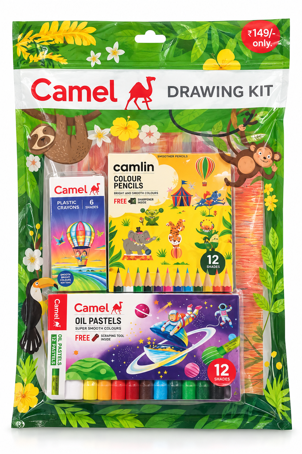 Camel Drawing Kit – Colouring & Drawing Set
