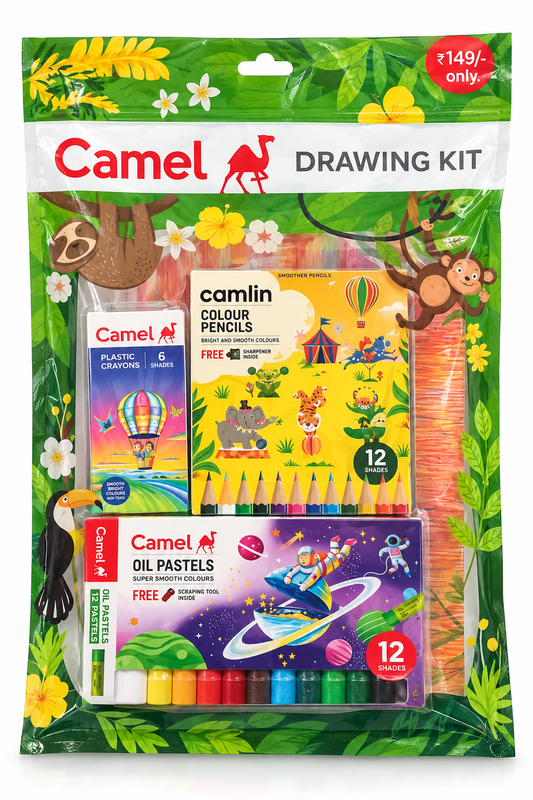 Camel Drawing Kit – Colouring & Drawing Set