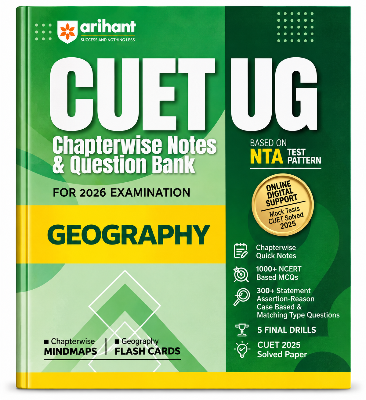CUET UG Chapterwise Notes & Question Bank for 2026 Examination – Geography