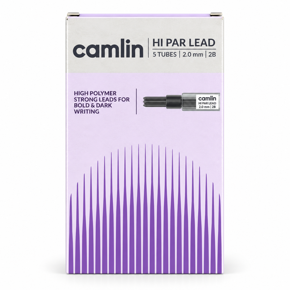 Camlin HI Par Lead 2.0 mm 2B – 5 Tubes