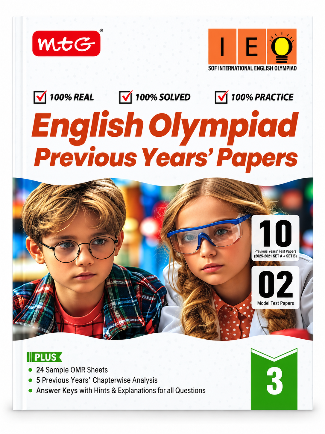 MTG English Olympiad Previous Years’ Papers – Class 3