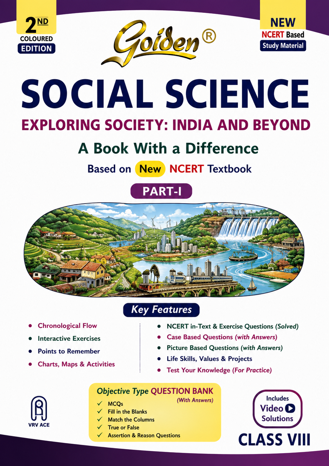Golden Social Science – Exploring Society: India and Beyond, Class 8