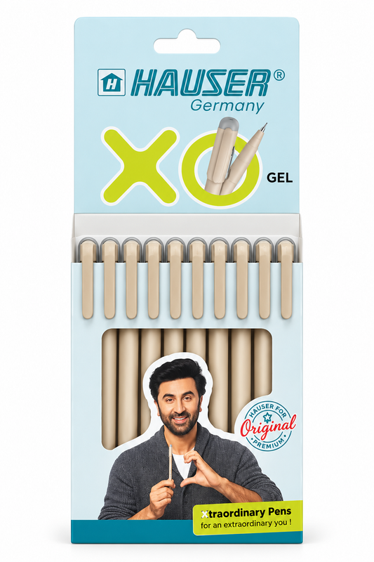 Hauser XQ Original Premium Gel Pen – Pack of 10