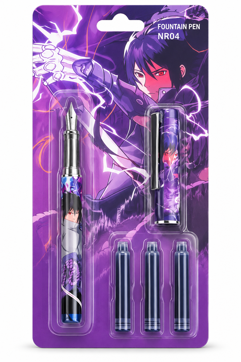 Fountain Pen NR04 with Ink Cartridges