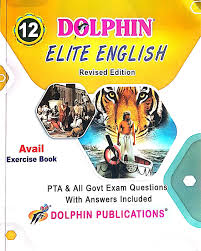 Dolphin Elite English book with colorful cover and text